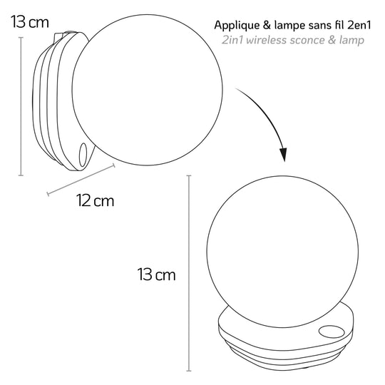 APPLIQUE SANS FIL PERLE